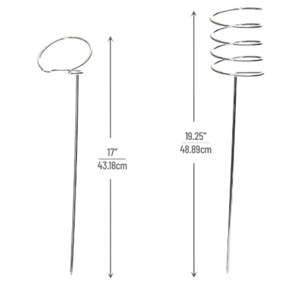 Outdoor Wine Glass and Bottle Stakes, 5 piece, Beach Picnic Vacation Cottage - Picture 4 of 9